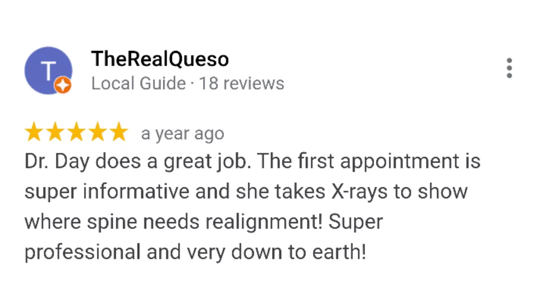 Chiropractic Ames IA Testimonials The Real Queso